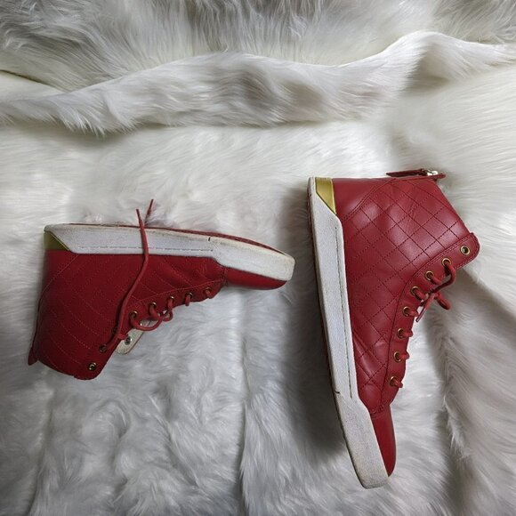 DIESEL DIAMOND - MEN'S Tango Red White Size 10 Style : Y00791 P1283-T4046 - Picture 6 of 9